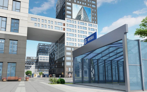 电子城国际电子总部内景 